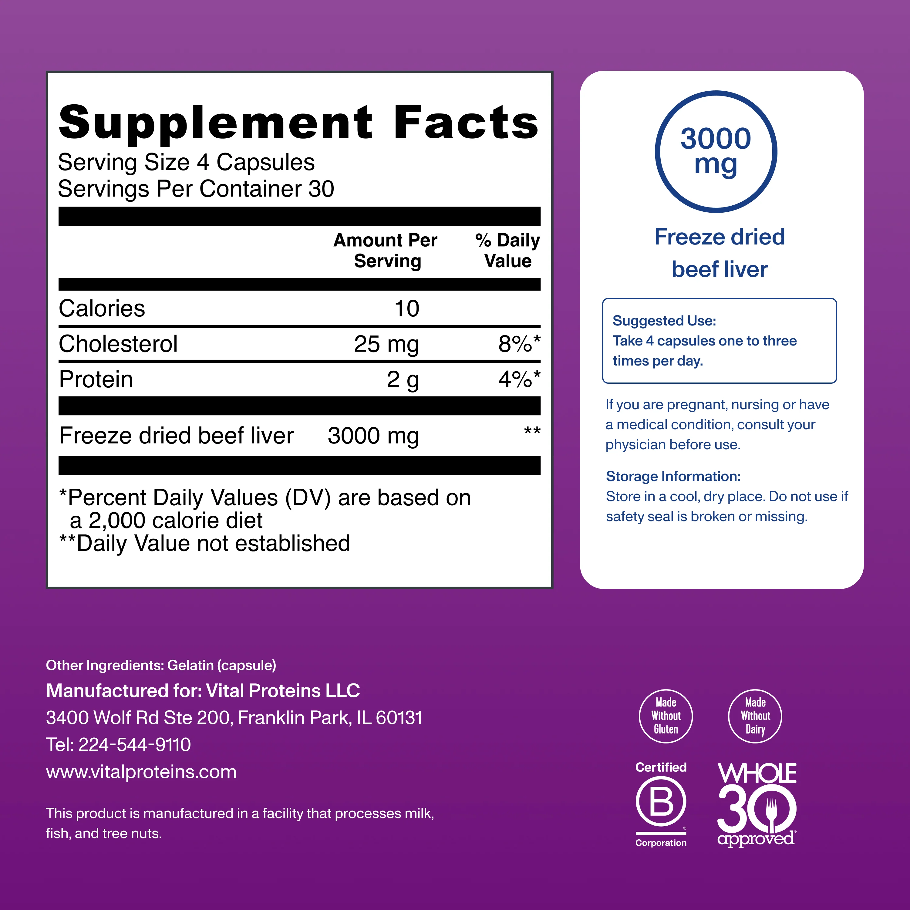 Beef Liver - Capsules - Image 4