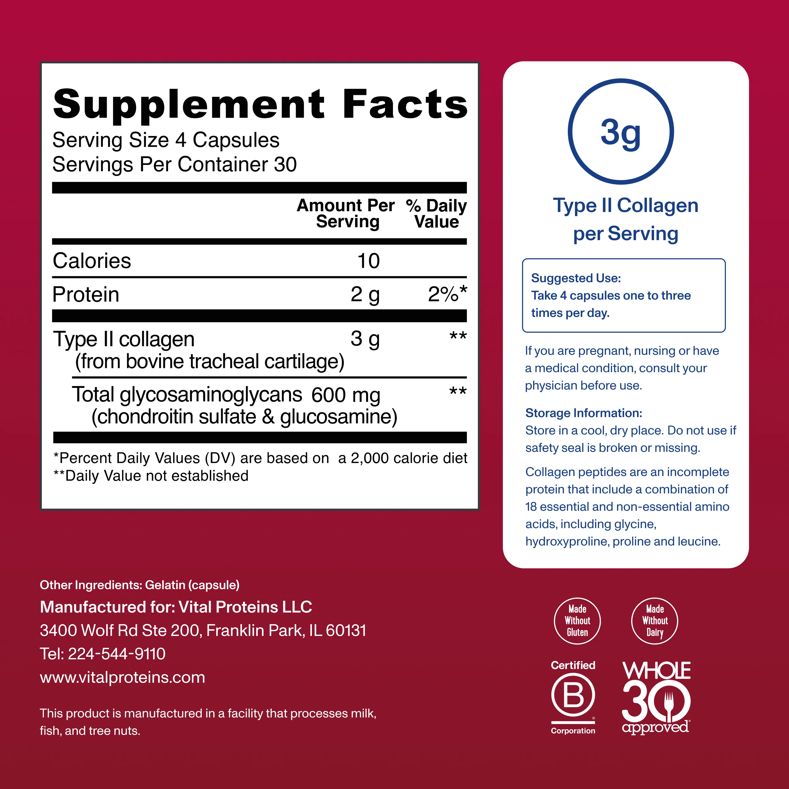 Cartilage Collagen - Capsules - Image 4