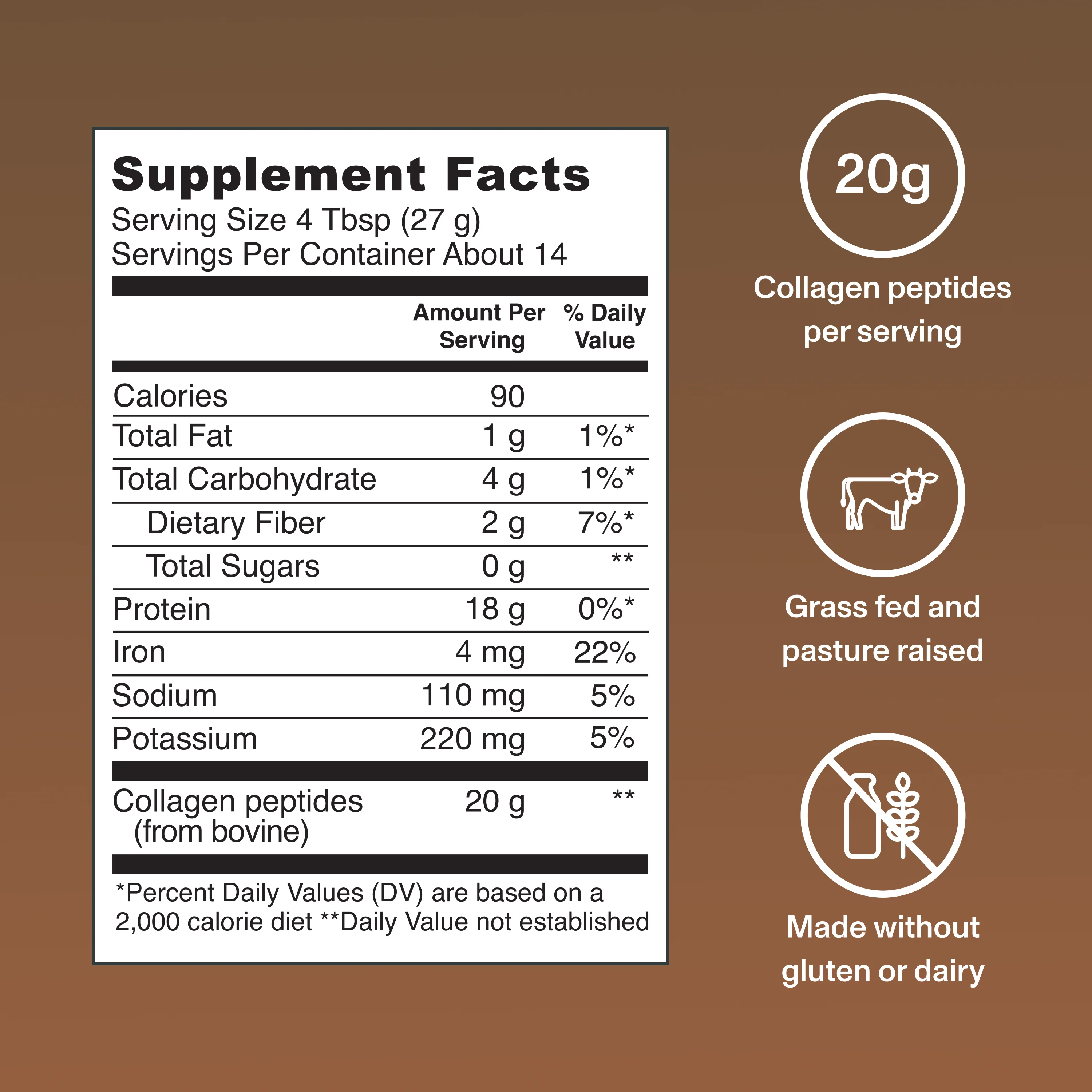 Chocolate Collagen Peptides - Image 3