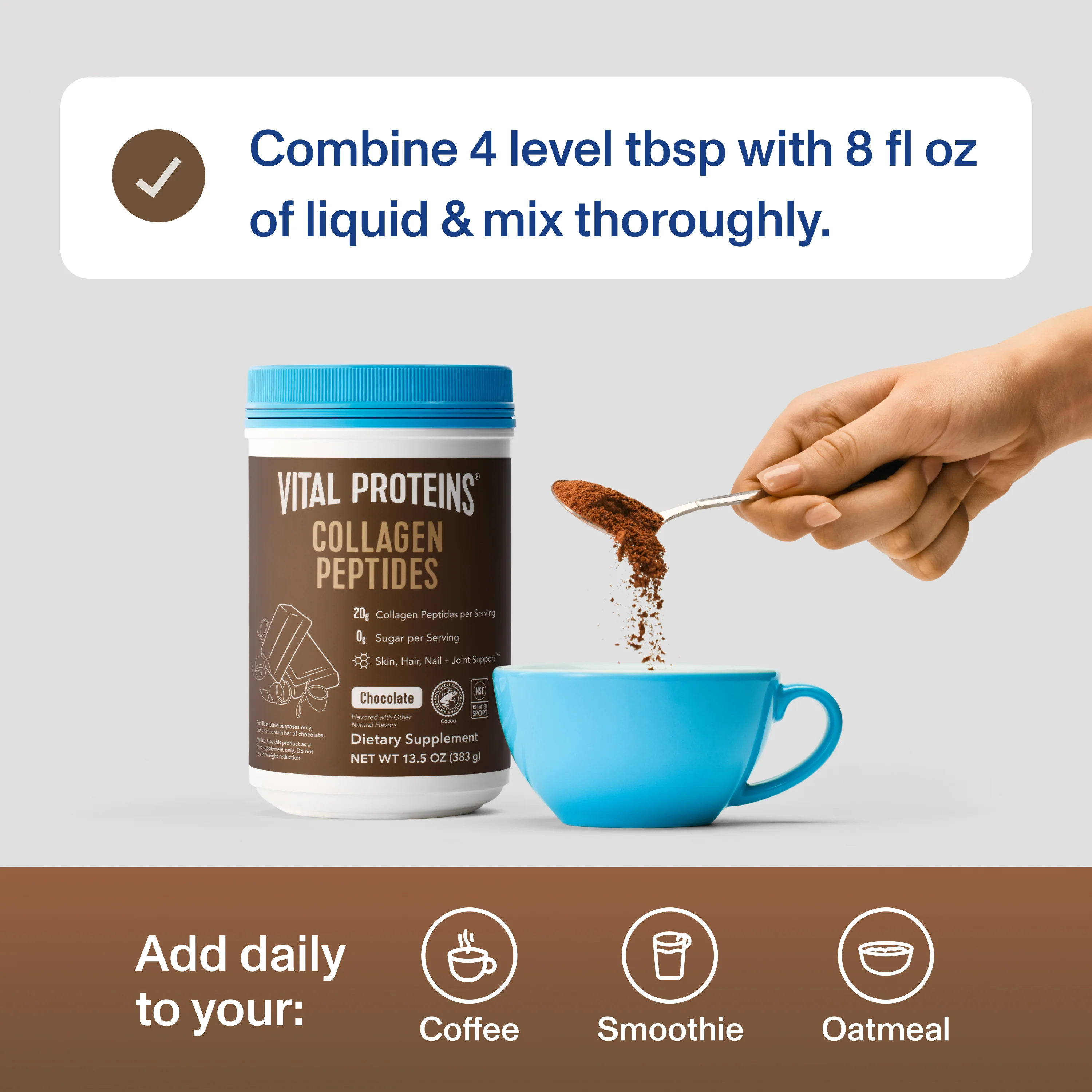 Chocolate Collagen Peptides - Image 4