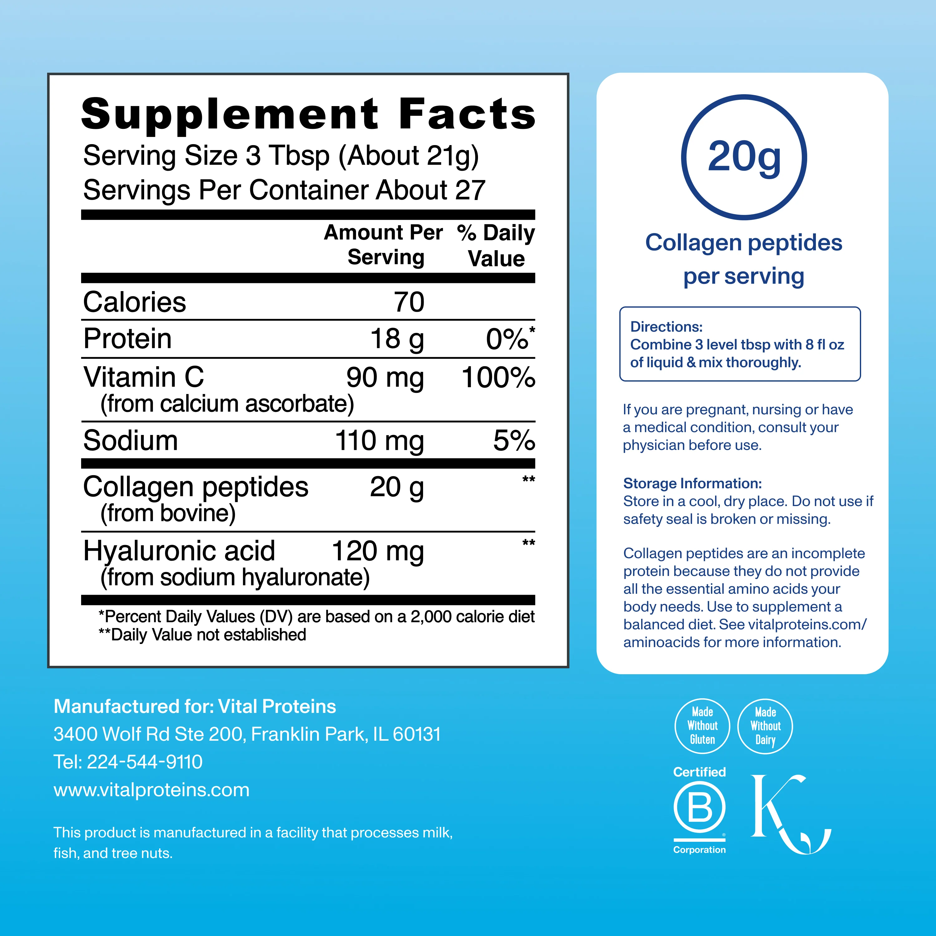Collagen Peptides Advanced - with Hyaluronic Acid & Vitamin C - Image 12