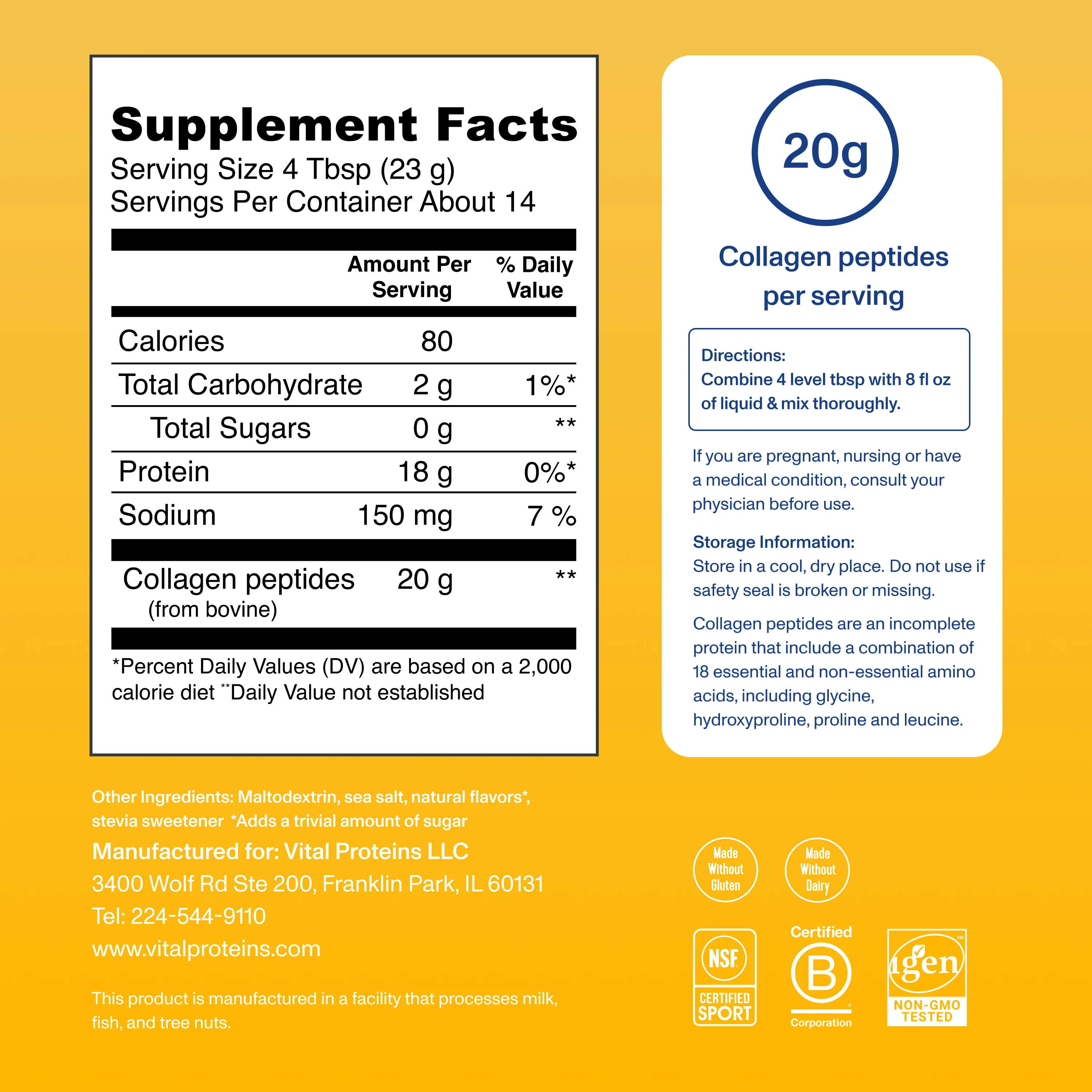 Vanilla Collagen Peptides - Image 3